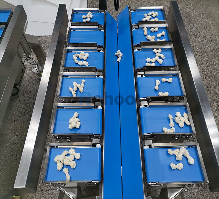 V Type Semi-Automatic Combinational Weighing Scale